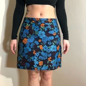 Floral skirt- perfect for work LOFT